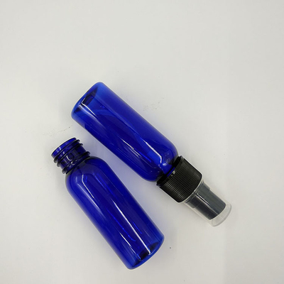 ผิวเรียบ กระป๋องสเปรย์พลาสติก PET สําหรับใช้ในครัวเรือน ความจุ 10ml 15ml 30ml 50ml 60m 70ml 100ml 200ml 500ml กลม
