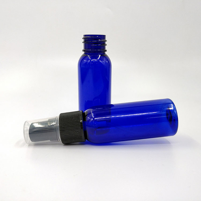 ผิวเรียบ กระป๋องสเปรย์พลาสติก PET สําหรับใช้ในครัวเรือน ความจุ 10ml 15ml 30ml 50ml 60m 70ml 100ml 200ml 500ml กลม