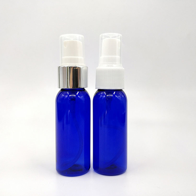 ผิวเรียบ กระป๋องสเปรย์พลาสติก PET สําหรับใช้ในครัวเรือน ความจุ 10ml 15ml 30ml 50ml 60m 70ml 100ml 200ml 500ml กลม