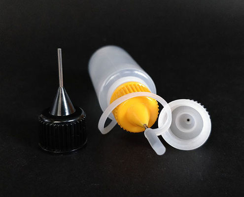 พิมพ์ขวดดรอปเปอร์พลาสติก 5000 ชิ้น ผิวเรียบ