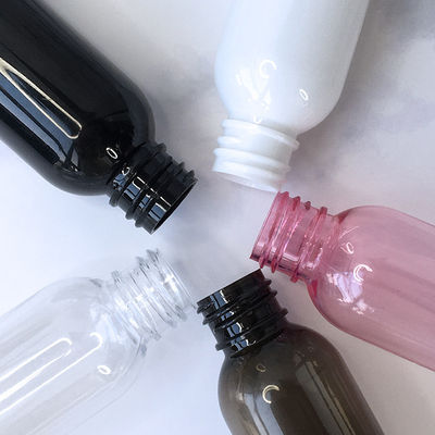 กระป๋องสเปรย์ PET พลาสติกรอบ PET สําหรับวิธีการสเปรย์ที่สะดวก