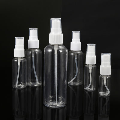 กระป๋องสเปรย์ PET ที่สามารถเติมใหม่ได้ สําหรับวันละ 10 ml 15 ml 30 ml 50 ml 60 ml 70 ml 100 ml 200 ml 500 ml