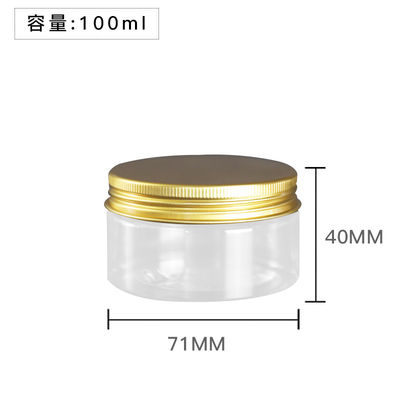 กระปุกพลาสติกเครื่องสำอางที่ปรับแต่งได้ ขนาด 10ml 15ml 30ml 60ml 80ml 100ml 120ml 150ml สำหรับการปรับแต่ง