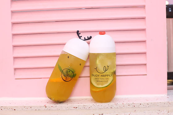 ขวดนมชาฉนวนกันความร้อน จัดเก็บเครื่องดื่มสะดวก ขวดนมชาใส