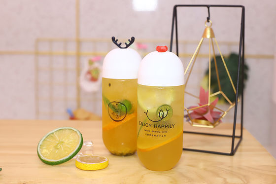 ขวดนมชาฉนวนกันความร้อน จัดเก็บเครื่องดื่มสะดวก ขวดนมชาใส