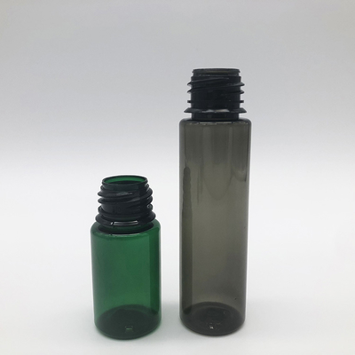 ขวดน้ำยาบุหรี่ไฟฟ้าทรงกลม โลโก้ที่กำหนดเอง ความจุ 10ml 15ml 30ml 40ml 60ml 80ml 100ml