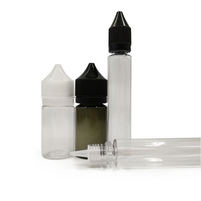 กระป๋องน้ําเหลว E ทนทานที่สะดวกสบาย ขนาด 10ml 15ml 30ml 60ml 80ml 100ml สําหรับความต้องการการควาป