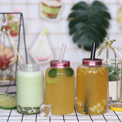 ขวดชาเย็นสมัยใหม่ ความจุ 0.5 กก. ฝาเกลียว สำหรับบรรจุภัณฑ์แบบกำหนดเอง