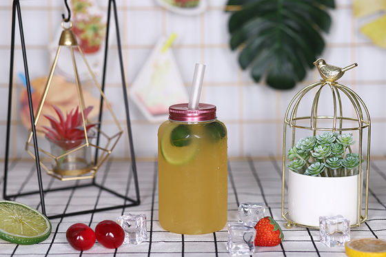 ขวดชาเย็นสมัยใหม่ ความจุ 0.5 กก. ฝาเกลียว สำหรับบรรจุภัณฑ์แบบกำหนดเอง