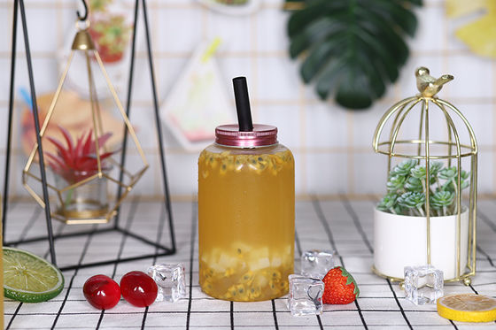 ขวดชาเย็นสมัยใหม่ ความจุ 0.5 กก. ฝาเกลียว สำหรับบรรจุภัณฑ์แบบกำหนดเอง