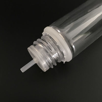 ขวดอีลิควิดกันเด็กแบบสกรีนในขนาดคอ 18 มม. พร้อมดีไซน์สกรีนและฝาปิดกันเด็ก