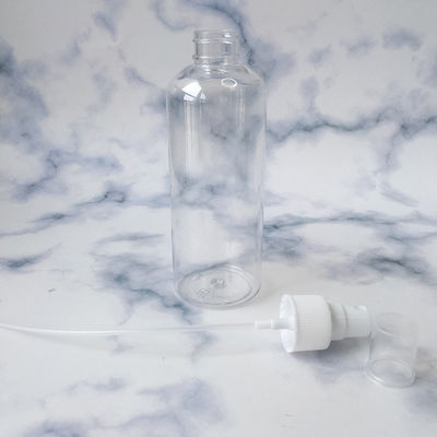 กระป๋องสเปรย์พลาสติก PET คลาสสิคที่มีความจุที่แตกต่างกัน 10ml 15ml 30ml 50ml 60ml 70ml 100ml 200ml 500ml