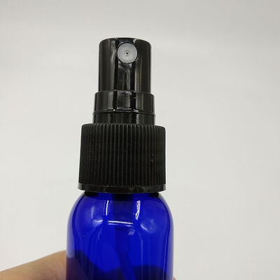 กล่องสเปรย์พลาสติก PET สีดําคลาสสิก ด้านผิวเรียบ ใส สีเขียวทองแดง