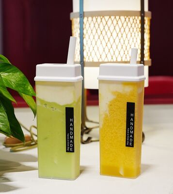 Screw on Lid Milk Tea Bottles Leak Proof Water Resistant Containers Designed for Beverage Storage and Transport Solutions