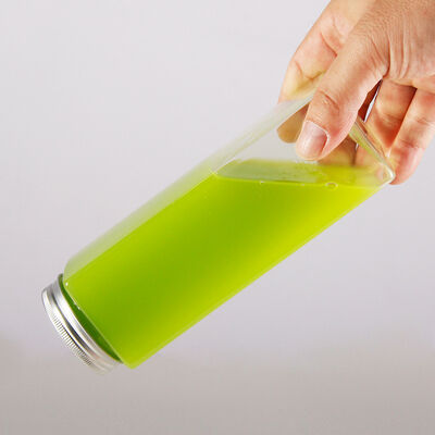 ขวดชาเย็นขนาด 0.5 กก. พร้อมฝาเกลียวและฉนวน ช่วยให้บรรจุภัณฑ์ปลอดภัยสำหรับผลิตภัณฑ์เครื่องดื่ม