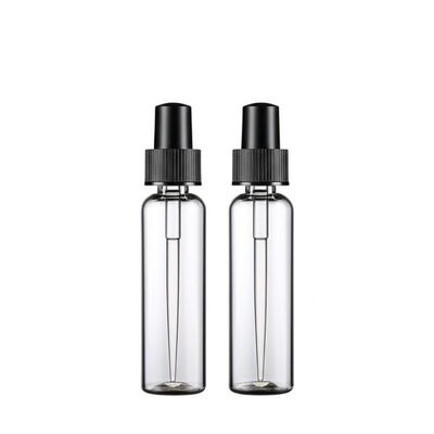 หมวกสกรู E กระป๋องเหลวที่มีวัสดุ PET และผิวพิมพ์หน้าจอ การจัดการที่เหมาะสมสําหรับบรรจุน้ําผสม vape