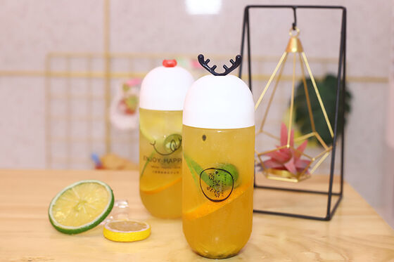 กระป๋องน้ําชานมที่ไม่รั่ว กลาง เหมาะสําหรับบรรจุน้ําชา รับประกันอุปกรณ์ที่ทนรั่วและปลอดภัย