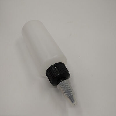 ขวดดรอปเปอร์พลาสติกแก้ว ออกแบบพื้นผิวเรียบและฝาเกลียวชนิดปิดผนึก ป้องกันการรั่วไหลของของเหลว