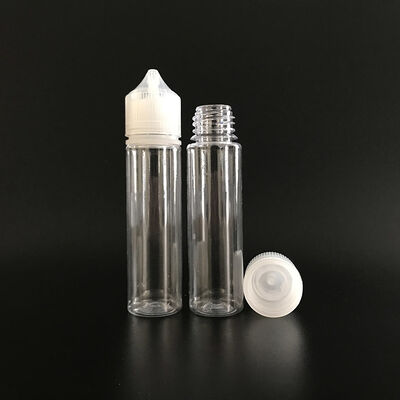 ขวดน้ำยาบุหรี่ไฟฟ้าสีดำโปร่งใส พร้อมการพิมพ์สกรีนบนพื้นผิวและการปรับแต่งสีพิมพ์ เหมาะสำหรับบรรจุภัณฑ์ผลิตภัณฑ์ Vape