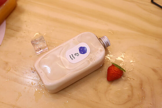 เหยือกชาไข่มุกพลาสติกใส ภาชนะโปร่งใส มองเห็นเนื้อหาได้ง่าย เหมาะสำหรับร้านชาไข่มุก