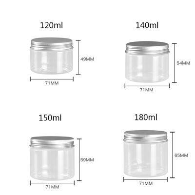 การปรับปรุงกระป๋องกระป๋องพลาสติก กระป๋องทนทานที่สามารถนําไปใช้ใหม่ได้ เหมาะสําหรับบรรจุอาหารเครื่องสําอางและยา
