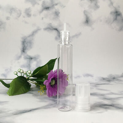 กระป๋องน้ําเหลว PETE ขนาด 10ml 15ml 30ml 40ml 60ml 80ml และ 100ml ออกแบบเพื่อตอบสนองความต้องการการบรรจุน้ําเหลวที่หลากหลาย