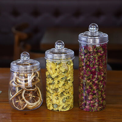 ขวดพลาสติกใส ทนทาน ใช้ซ้ำได้ โซลูชันการจัดเก็บสำหรับบรรจุภัณฑ์อุตสาหกรรมและการจัดระเบียบผลิตภัณฑ์