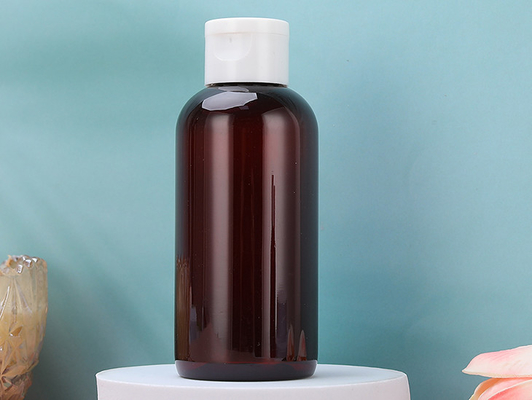 กระป๋องโลชั่นพลาสติก HDPE Collar พร้อมระบุระบายผิวและความจุของกระป๋อง 250ml