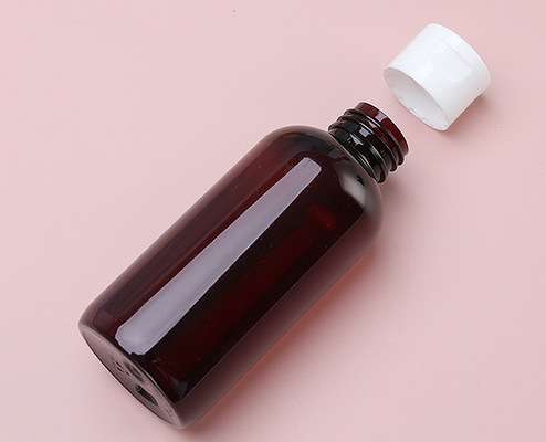 กระป๋องโลชั่นพลาสติก HDPE Collar พร้อมระบุระบายผิวและความจุของกระป๋อง 250ml