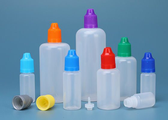 Childproof Tamper Cap E ขวดของเหลว 30ml ขวดหยดตา