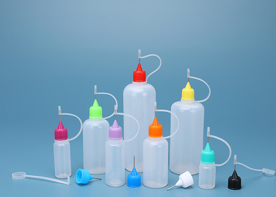 ขวดน้ำมันเข็มบุหรี่อิเล็กทรอนิกส์ HDPE 100% 3ml 5ml 10ml