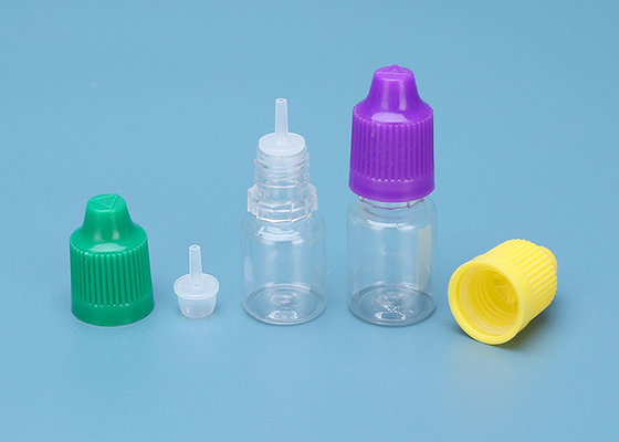 3ML 5ML 10ML น้ำมัน Dropper E ขวดของเหลวพร้อมปลายหยด