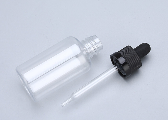 E Liquid 100% ขวดหยดพลาสติก PET พร้อมฝาปิดกันเด็ก