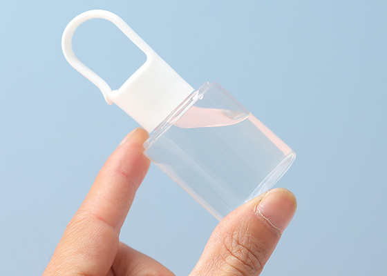 ขวดบีบพวงกุญแจ BPA ฟรี 60ml 30ml Travel Bottles