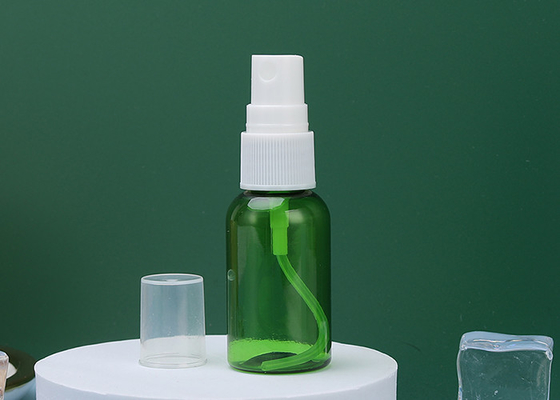สีเขียว 20ml Atomizer รีฟิลขวดสเปรย์พลาสติก PET การพิมพ์สกรีน