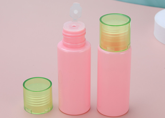 Skin Essence 21mm 1 Oz ขวดพลาสติก PET เครื่องสำอางพร้อม Flip Top