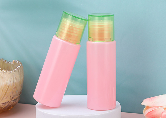 Skin Essence 21mm 1 Oz ขวดพลาสติก PET เครื่องสำอางพร้อม Flip Top