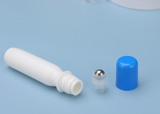 ขวดครีมบำรุงรอบดวงตาขนาด 15 มล. ขวดลูกกลิ้ง HDPE กันกระแทก