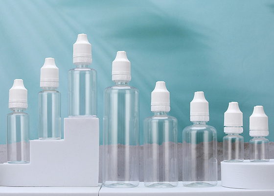 10ml 5ml 4ml ขวดหยด PET ของเหลวอิเล็กทรอนิกส์ BPA Free