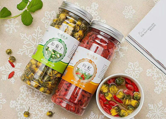 295ML 350ML 380ML เก็บอาหารแห้งภาชนะขวดพลาสติกที่มีฝาปิด