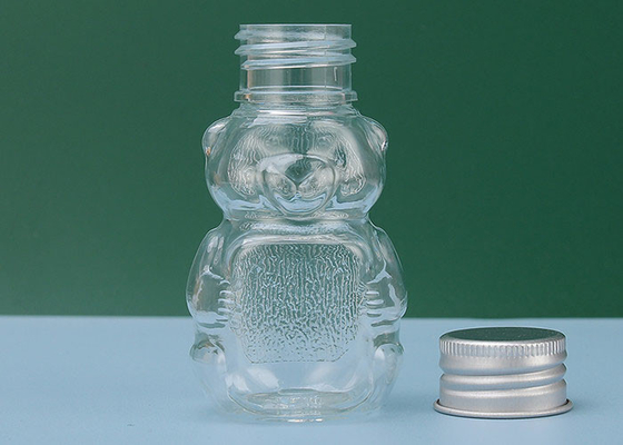 30ml เครื่องดื่มพลาสติกขวด PET สำหรับชานมพร้อมฝาอลูมิเนียม