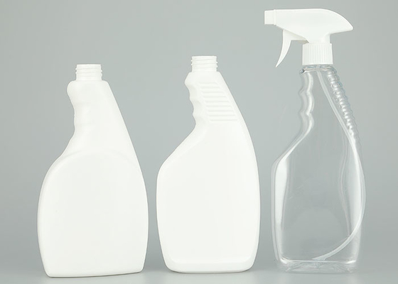 ห้องครัวห้องน้ำขวดสเปรย์ทริกเกอร์ HDPE สีขาว 500ml