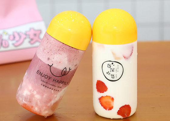 ขวดชานมใส 500มล.
