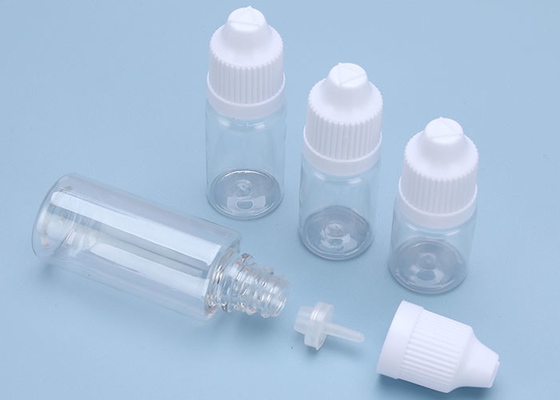 ขวดพลาสติก PET E Liquid Vape Oil พร้อมฝาหยด 8ml