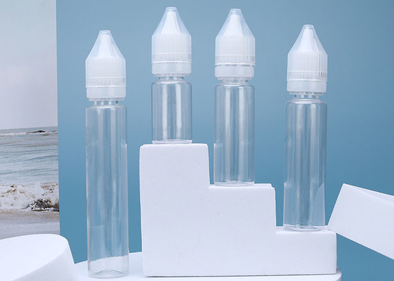 ขวดของเหลว Vape Plastic E ขนาด 10 มล. 30 มล. พร้อมฝากันเด็ก
