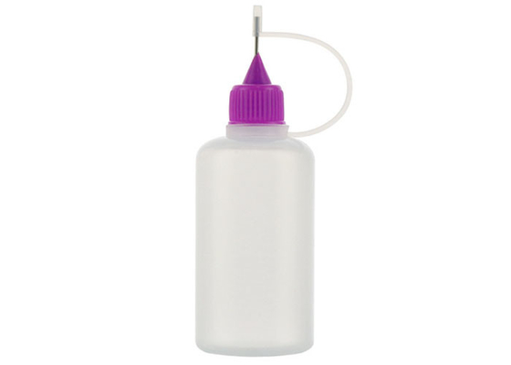 ขวดหยดพลาสติก PE เข็มเหล็ก TIP, E-liquids, ขวดของเหลวทั้งหมด 50ml 100ml 120ml