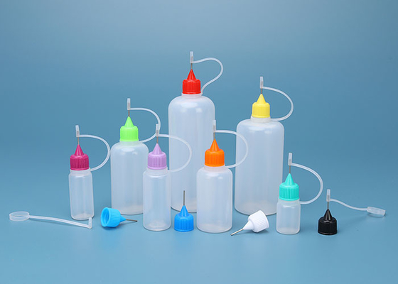 ขวดหยดพลาสติก PE เข็มเหล็ก TIP, E-liquids, ขวดของเหลวทั้งหมด 50ml 100ml 120ml