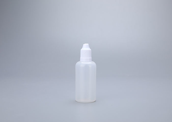 30ml 50ml E ขวดของเหลว Tamperproof Cap ขวดพลาสติก PE