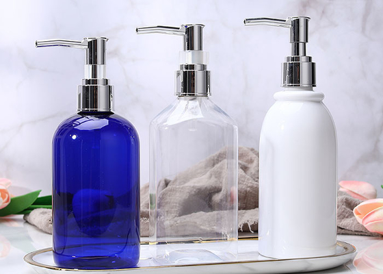 ขวดปั๊ม PET แบบรีฟิล 300 มล. สำหรับแชมพูโลชั่นครีม