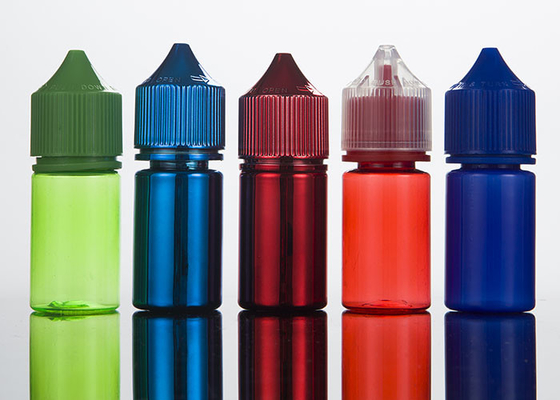 น้ำมันควันบุหรี่ E Cig ขวดหยดเปล่าแบบบีบได้ 30ml 60ml